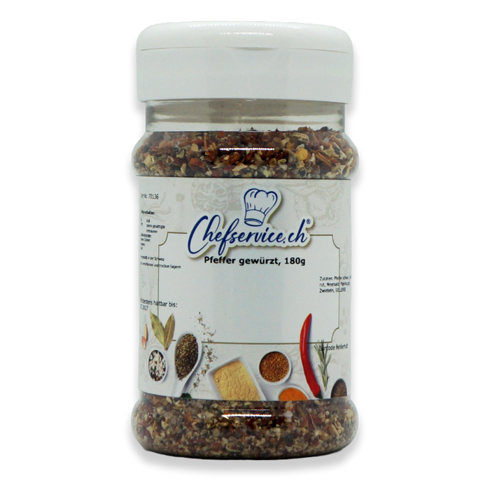 Pfeffer gewürzt 180 g