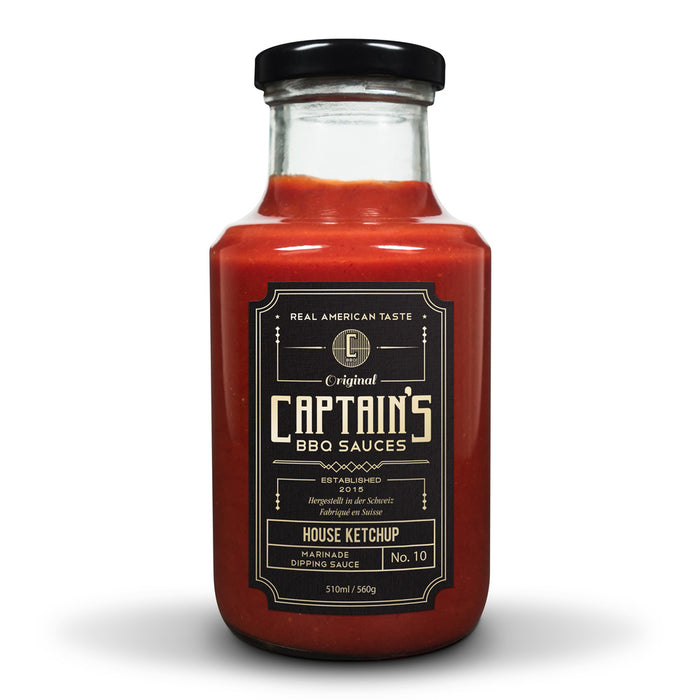 Captains BBQ - Squeeze House Ketchup Sauce 560 g