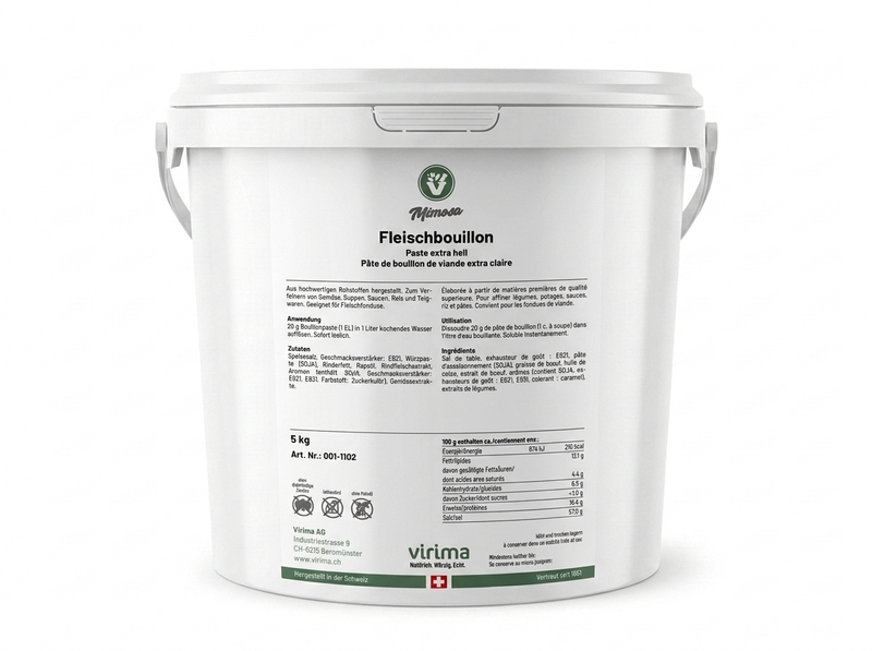 Fleischbouillon Paste extra hell 5 kg
