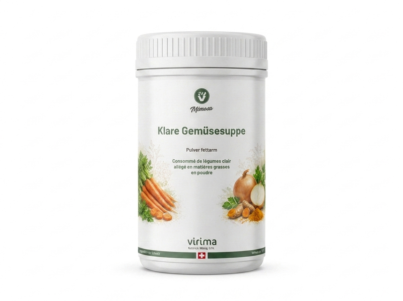 Klare Gemüsesuppe Pulver fettarm 800 g