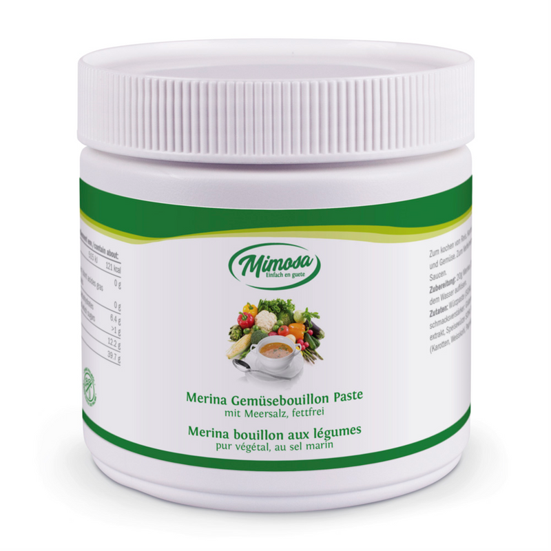 Merina Gemüsebouillon fettfrei mit Meersalz 500 g