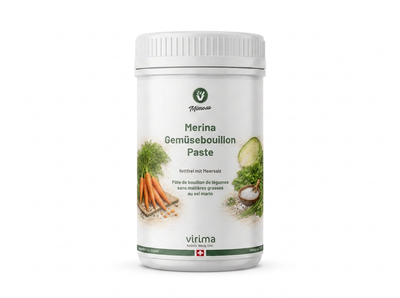 Merina Gemüsebouillon Paste fettfrei mit Meersalz 1 kg