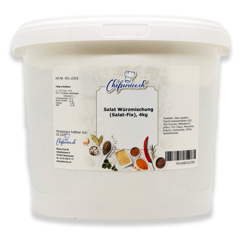 Salat Würzmischung (Salat-Fix) 4 kg