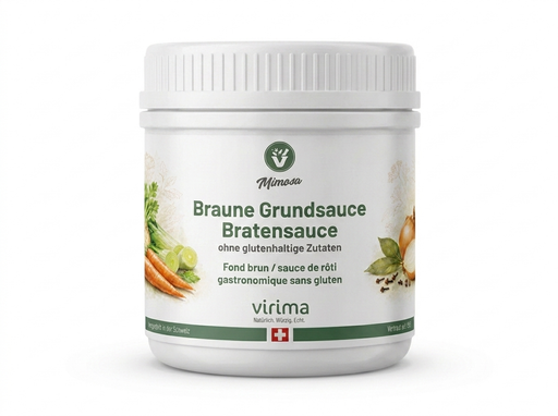 Braune Grundsauce Bratensauce ohne glutenhaltige Zutaten
