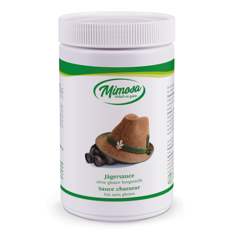 Jägersauce ohne glutenhaltige Zutaten 600 g