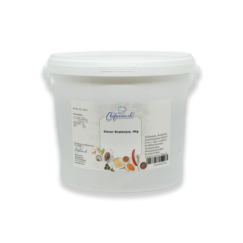 Klarer Bratenjus Paste 4 kg