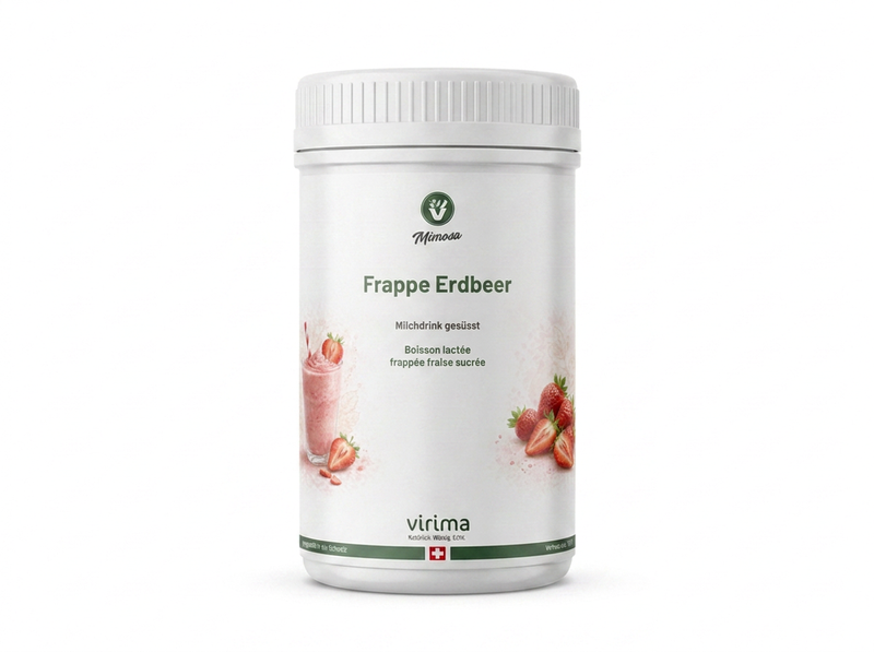 Frappe Erdbeer Milchdrink gesüsst 500 g