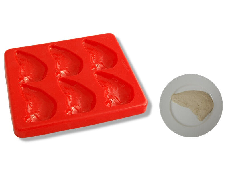 Smoothfood Poitrine de poulet moulée avec couvercle (6 portions)