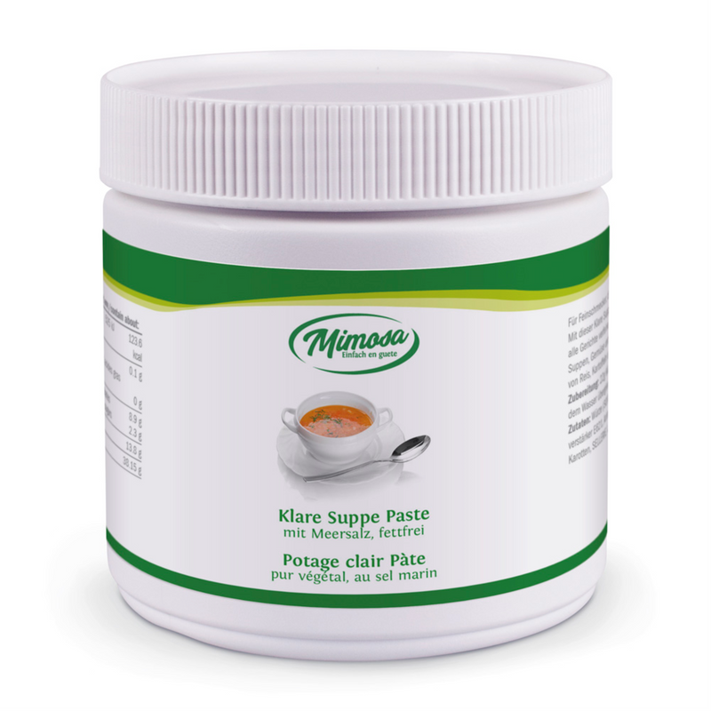 Klare Suppe Paste fettfrei 600 g