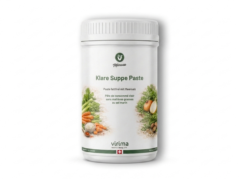 Pâte pour soupe claire, sans matières grasses, au sel marin, 1 kg
