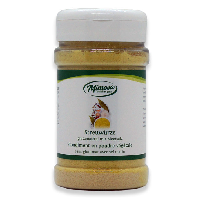 Streuwürze vegetabil mit Meersalz Streuer 250 g