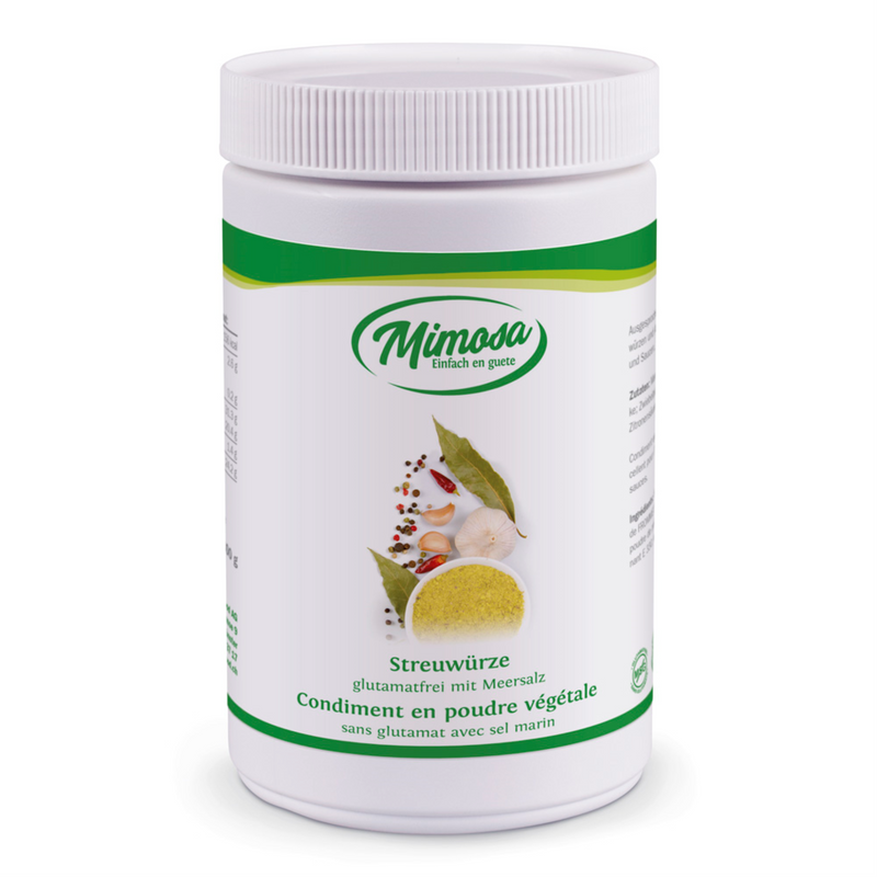 Streuwürze glutamatfrei vegetabil mit Meersalz 800 g