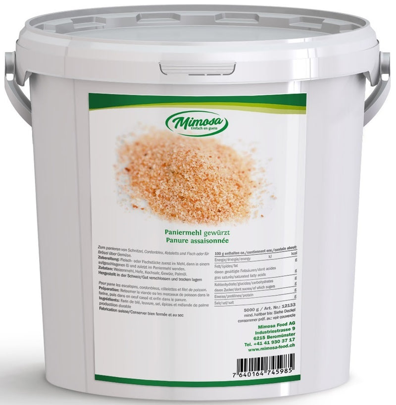 Paniermehl gewürzt 5 kg