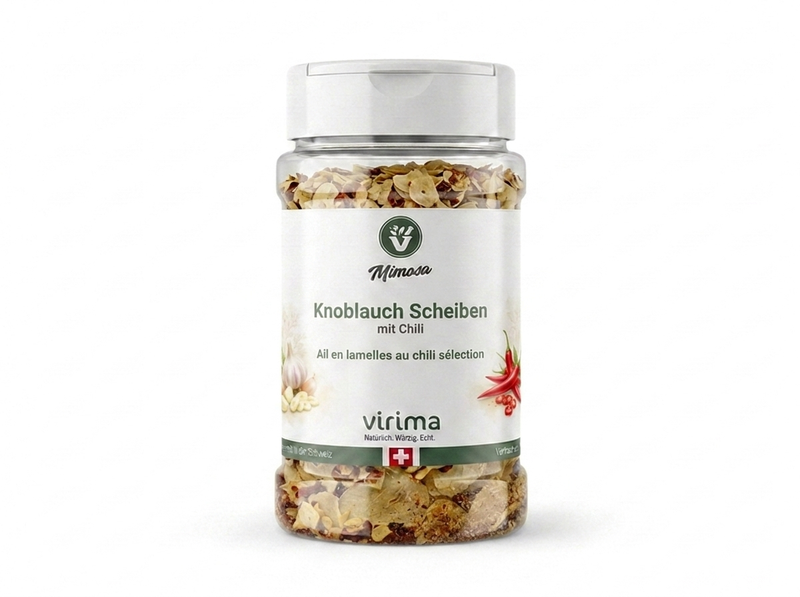 Knoblauch Scheiben mit Chili 120 g