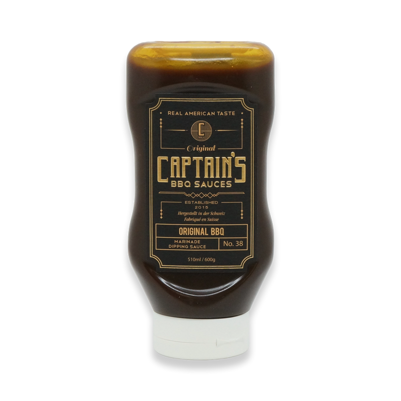 Captains BBQ - Squeeze Original BBQ Sauce 500 g