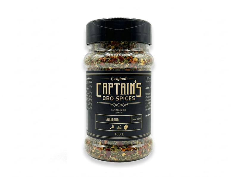 Épices BBQ Captains - Aglio Olio 150 g