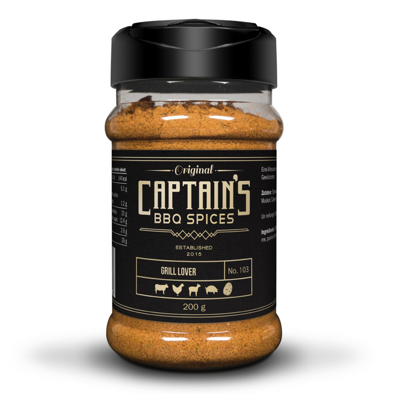 Captains BBQ Spice - Grill Lover 200 g