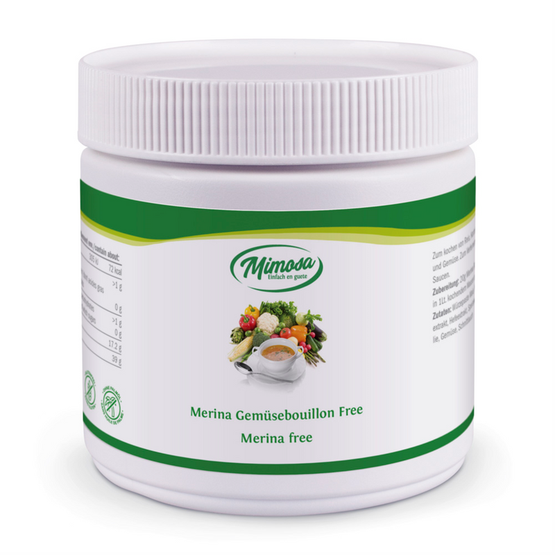 Merina Free Gemüsebouillon fettfrei mit Meersalz (Paste) 500 g